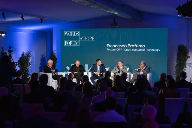 Il panel con Francesco Profumo